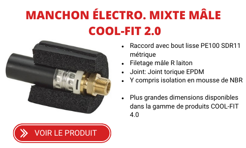 manchon électro. mixte mâle cool-fit 2.0